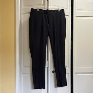 Nordstrom Black Dress Pants Slim Fit Formal